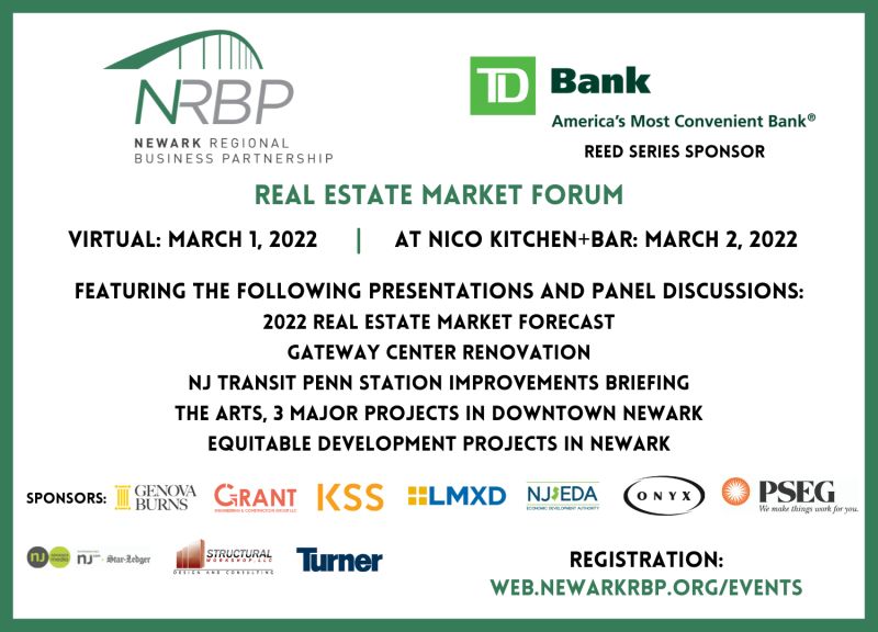 Jennifer Mazawey to Moderate Panel at Newark Regional Business Partnership 2022 Real Estate Market Forum